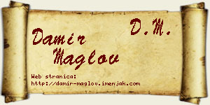 Damir Maglov vizit kartica